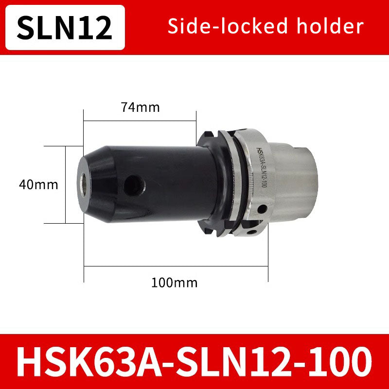 10005 HSK63A-SLN25 32 Side-fixed high-speed toolholder U-drill CNC toolholder High-precision balanced toolholder Shandong Denso Pricision Tools Co.,Ltd.